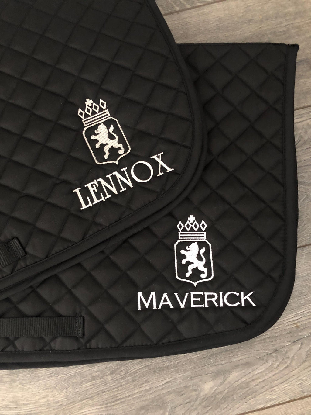 Breed Logo Custom Saddle Pad