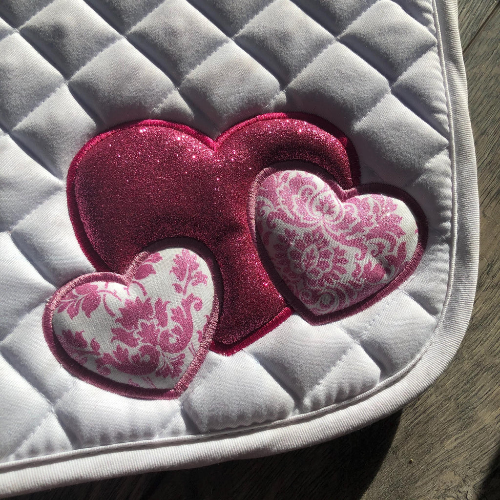 HEARTS - Saddle Pad Valentines Day