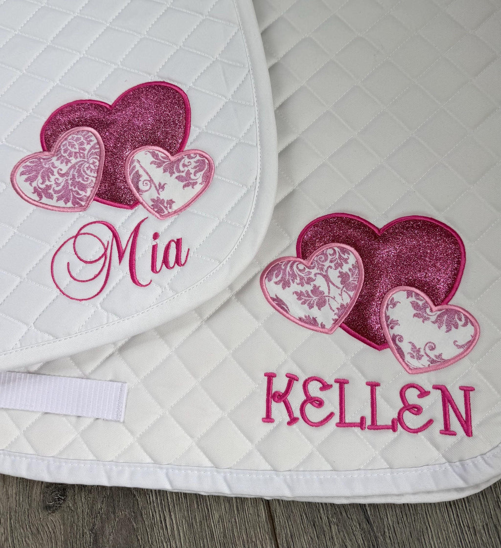 HEARTS - Saddle Pad Valentines Day