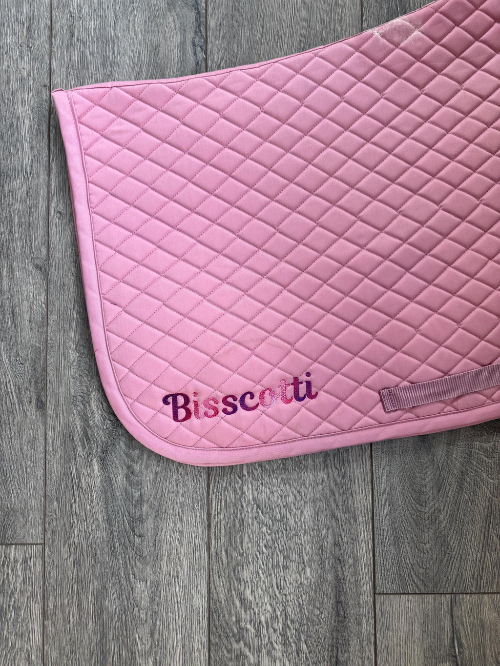 Ombre Name Personalized Saddle Pad
