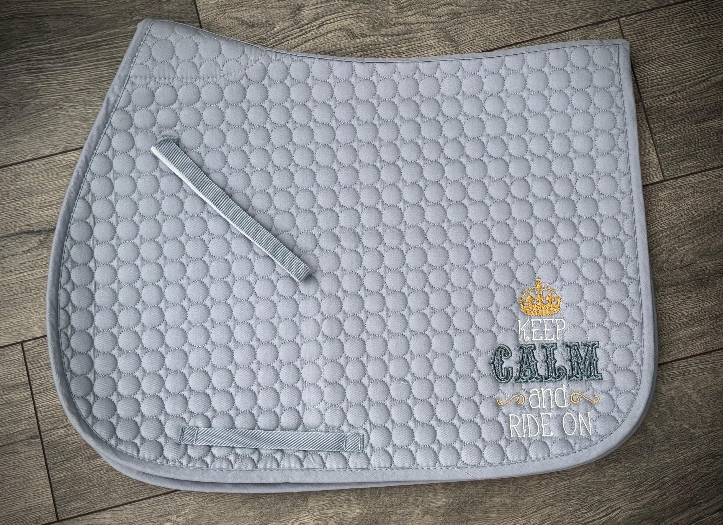 HORSE Keep Calm Ride On AP Saddle Pad
