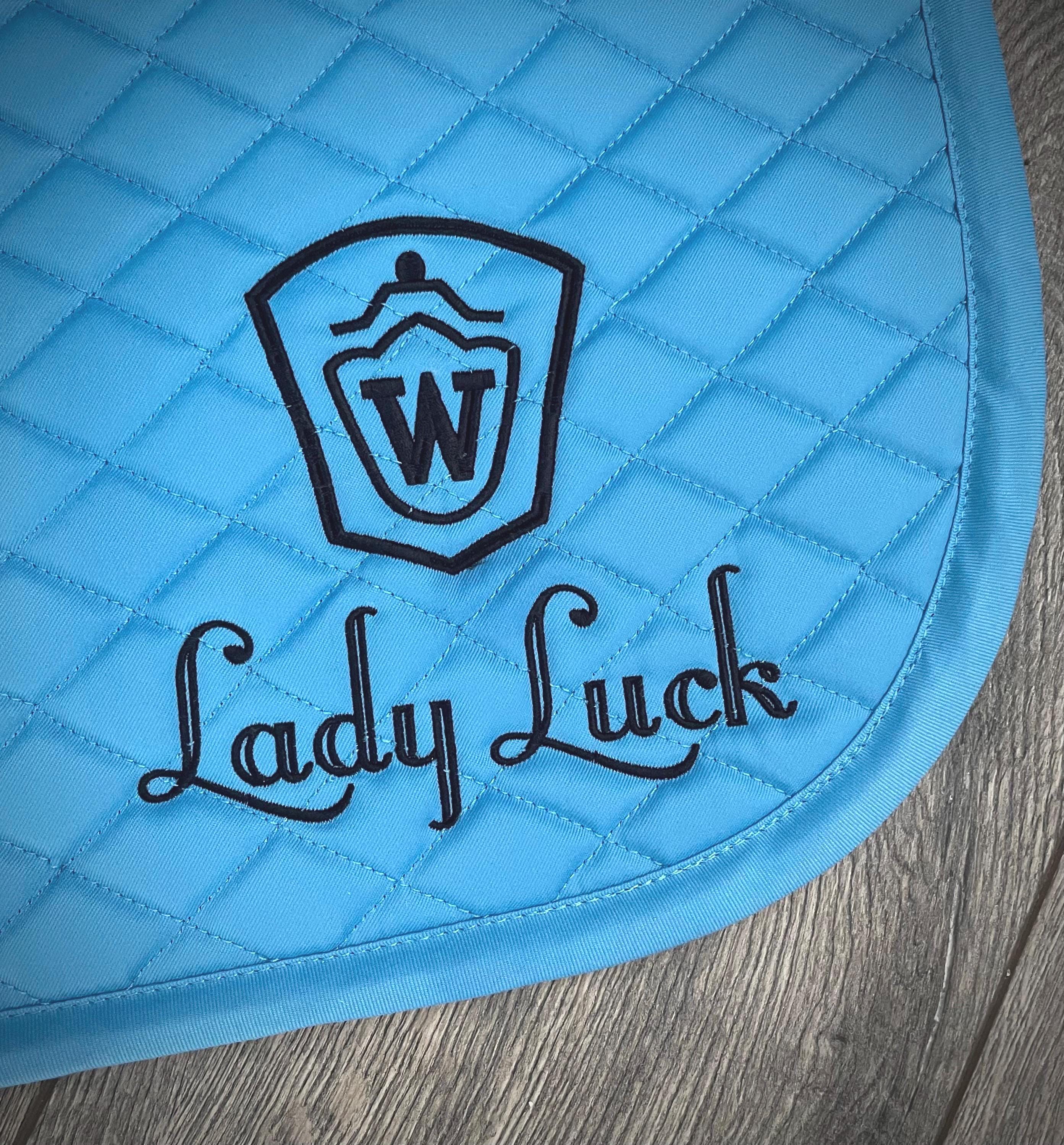 Breed Logo Custom Saddle Pad