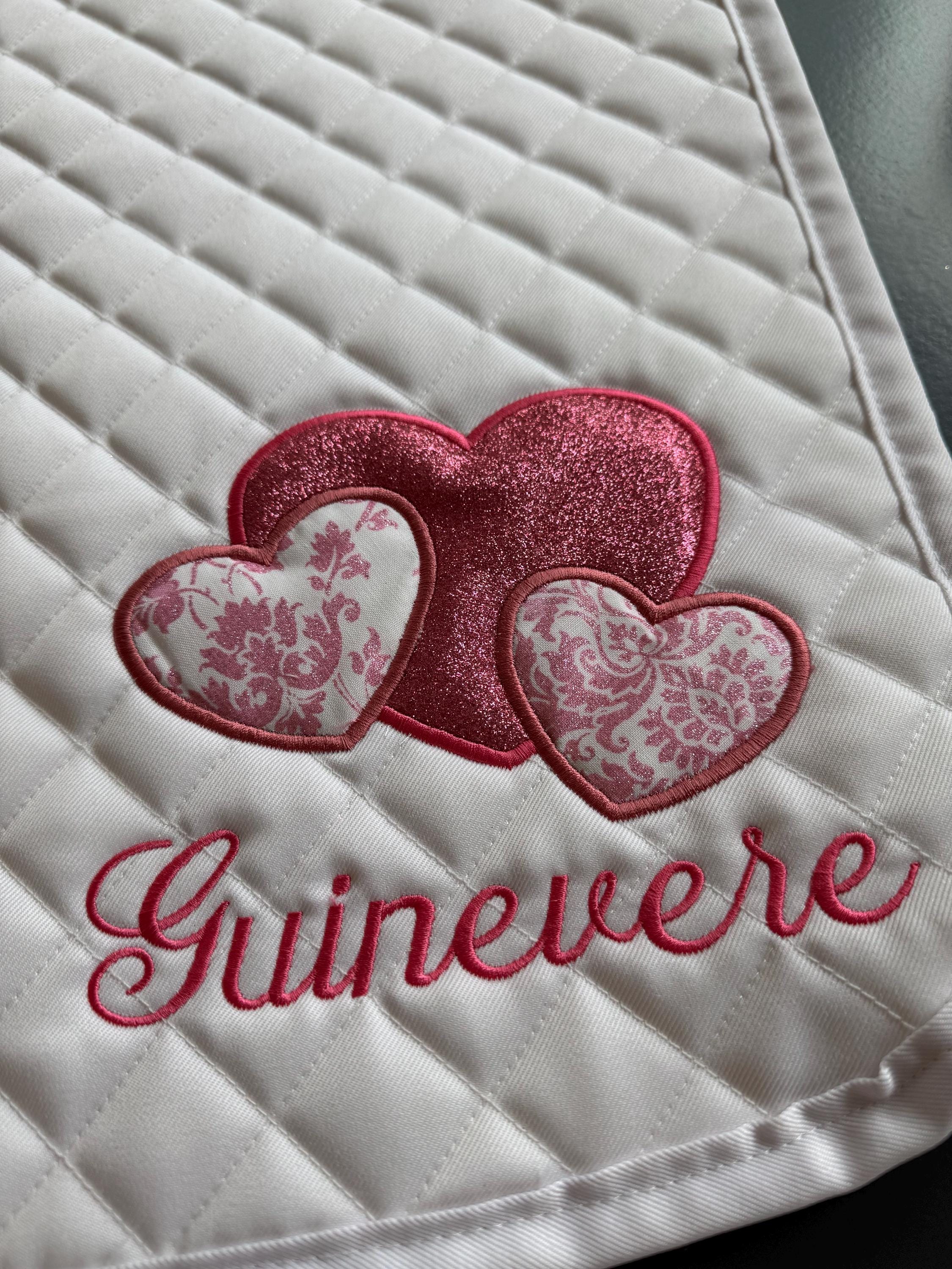 HEARTS - Saddle Pad Valentines Day