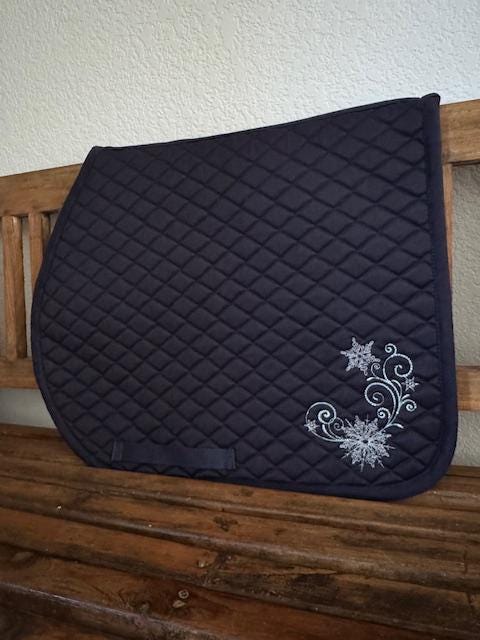 PONY Saddle Pad Winter Snowflakes