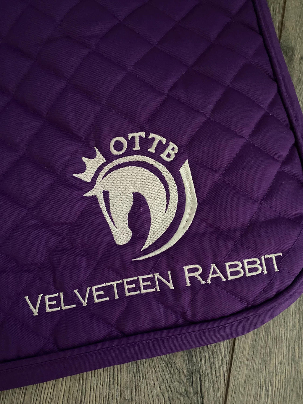 Breed Logo Custom Saddle Pad