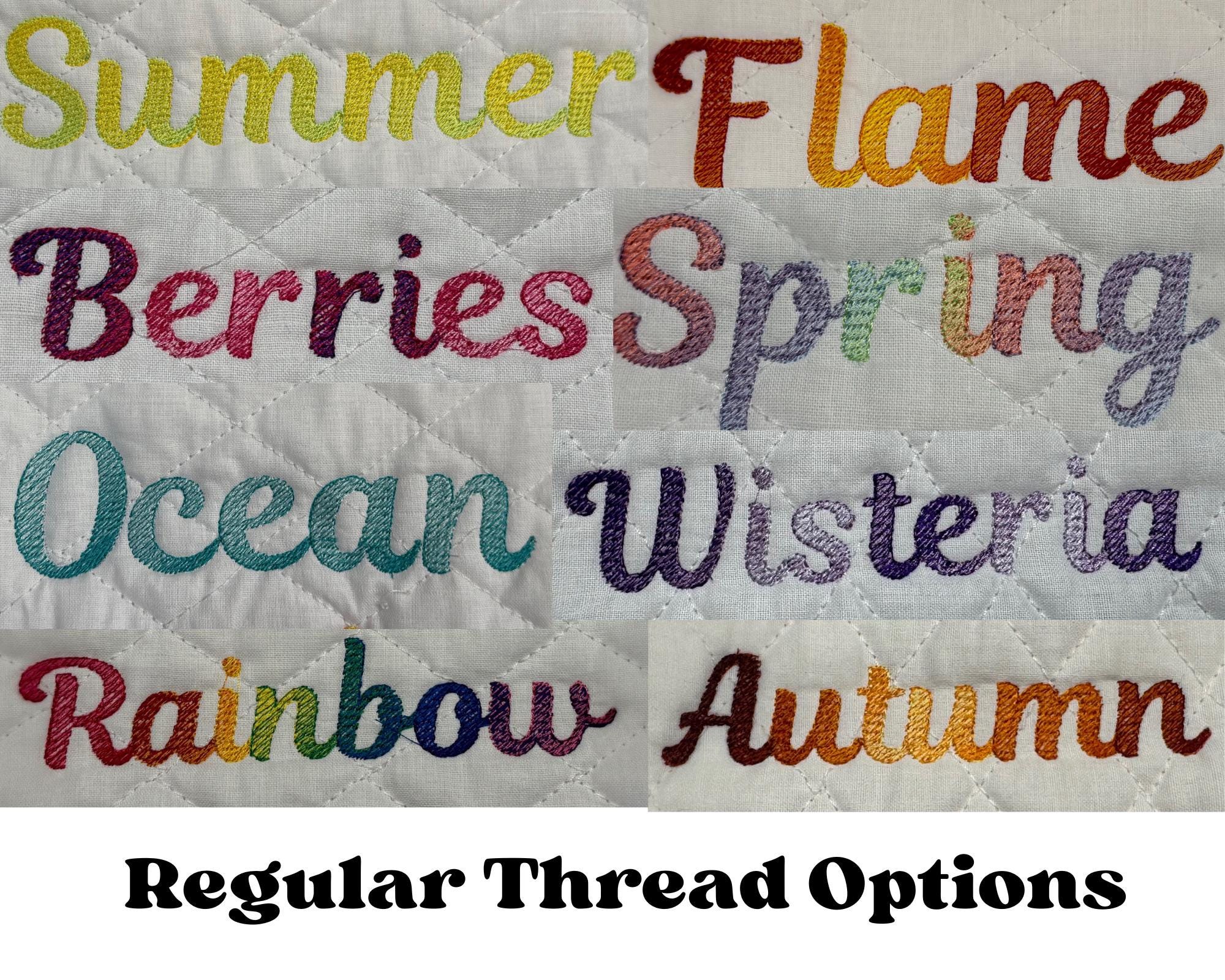 Ombre Name Personalized Saddle Pad