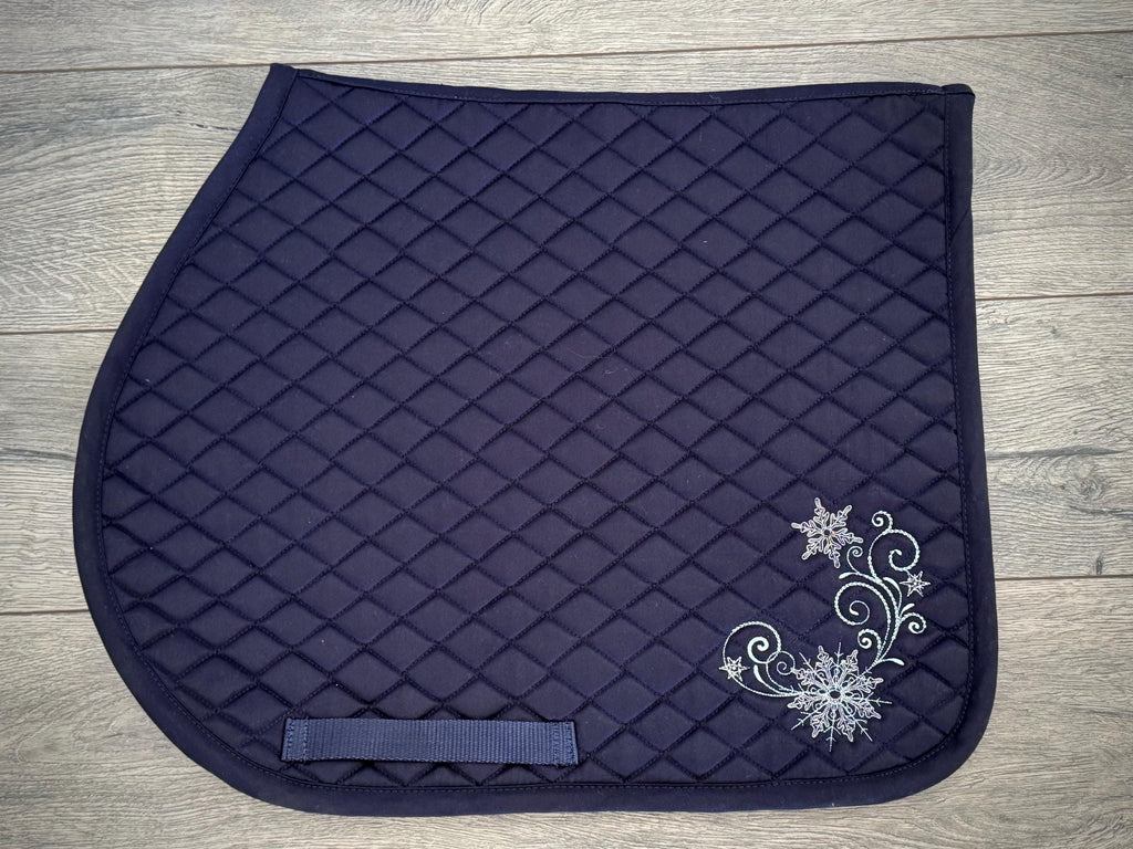 PONY Saddle Pad Winter Snowflakes