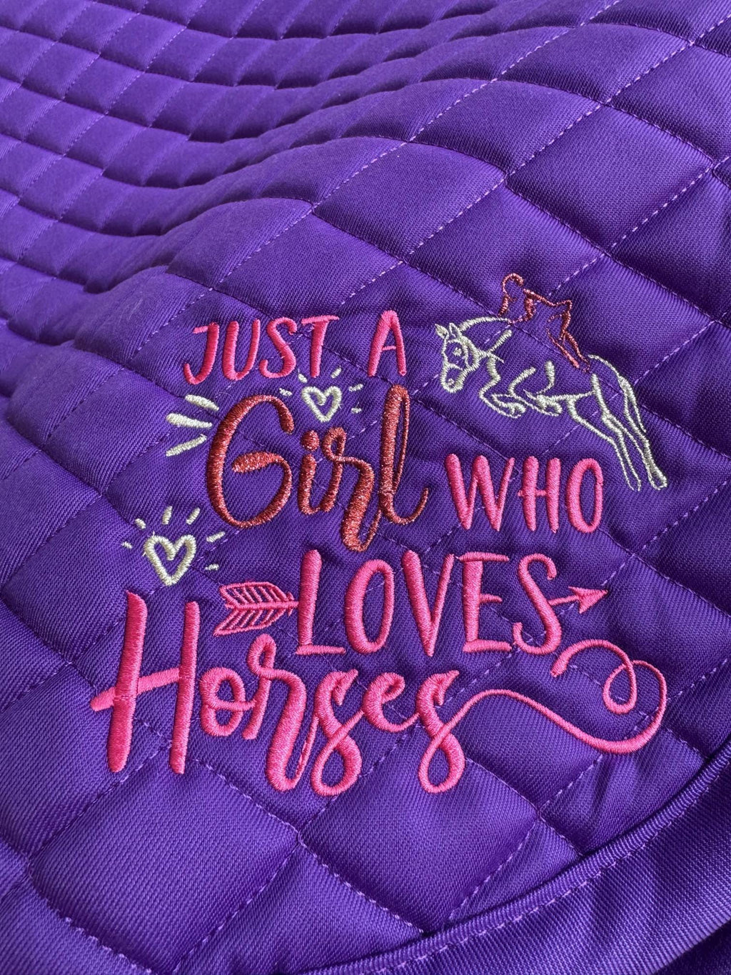 HORSE Love Saddle Pad Horse AP - Minor Flaw