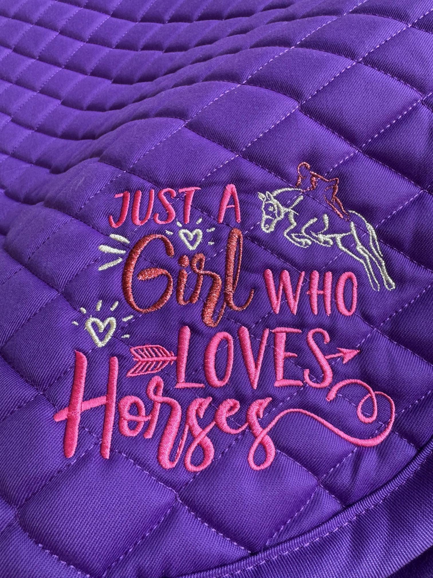HORSE Love Saddle Pad Horse AP - Minor Flaw