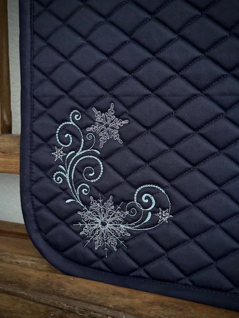 PONY Saddle Pad Winter Snowflakes