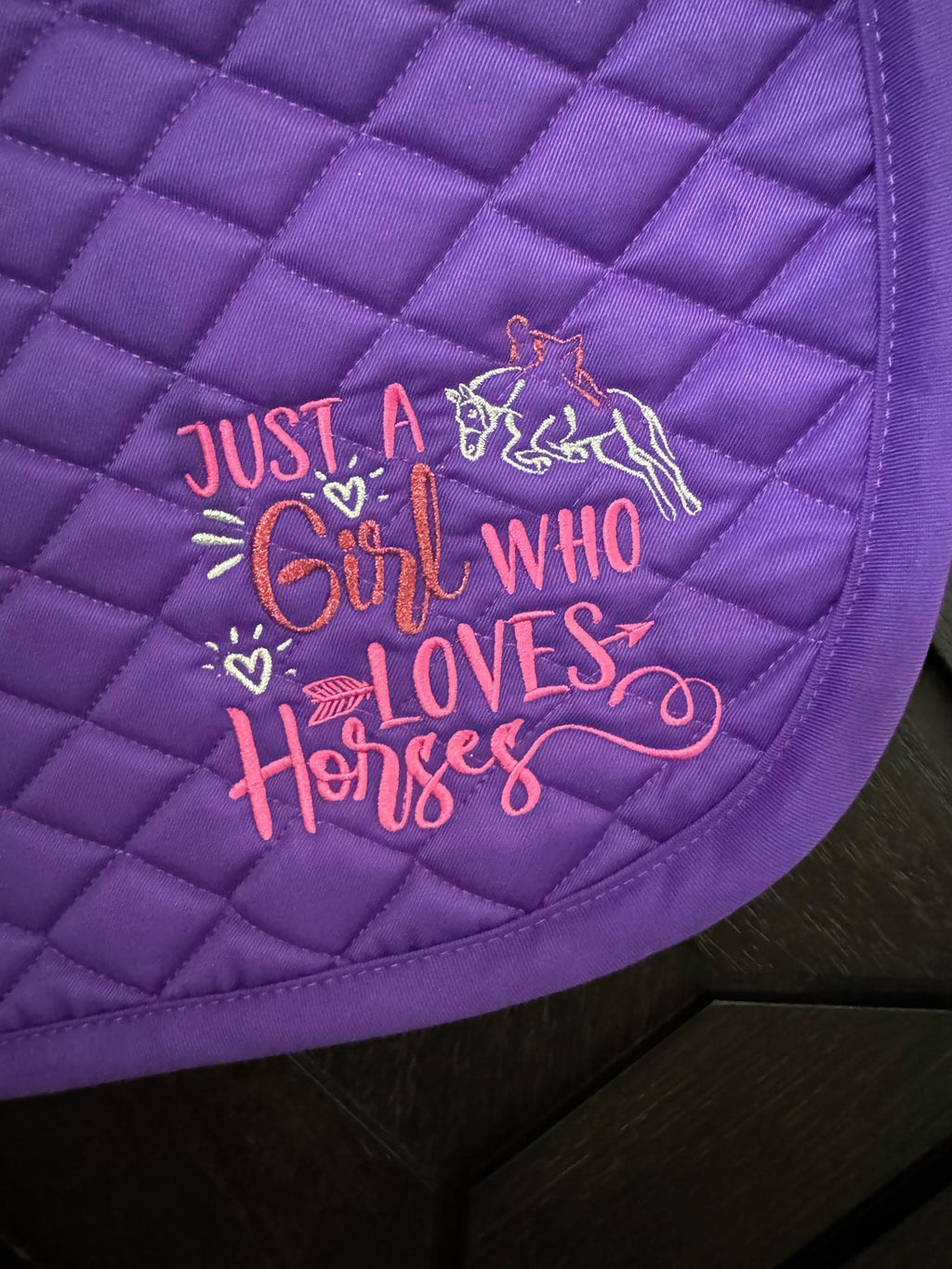 HORSE Love Saddle Pad Horse AP - Minor Flaw