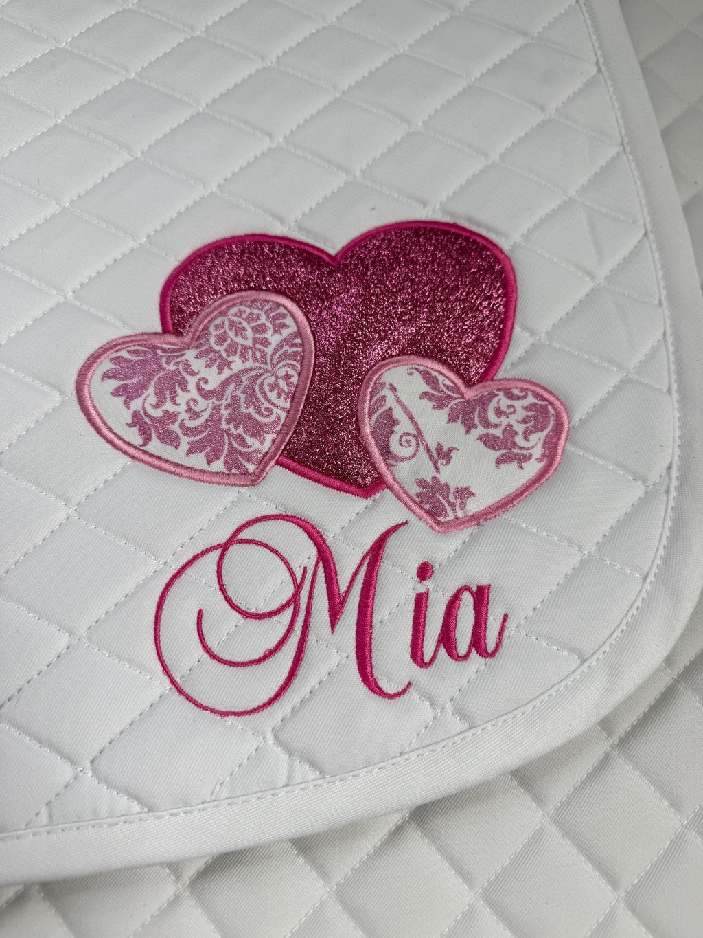 HEARTS - Saddle Pad Valentines Day