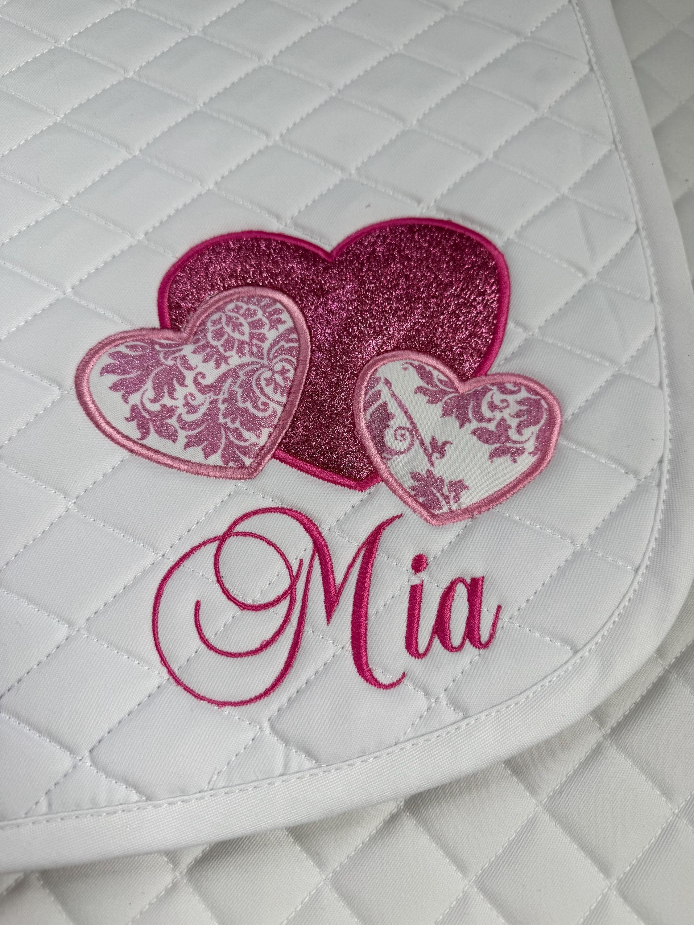 HEARTS - Saddle Pad Valentines Day