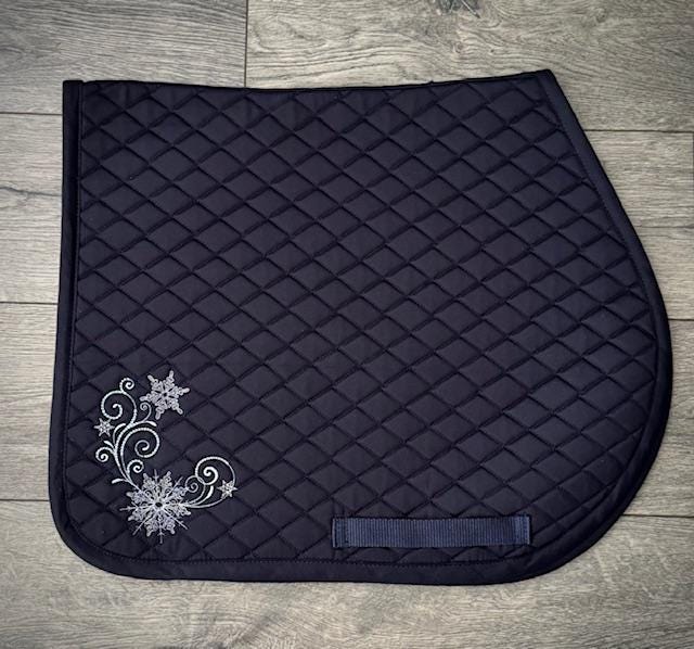 PONY Saddle Pad Winter Snowflakes