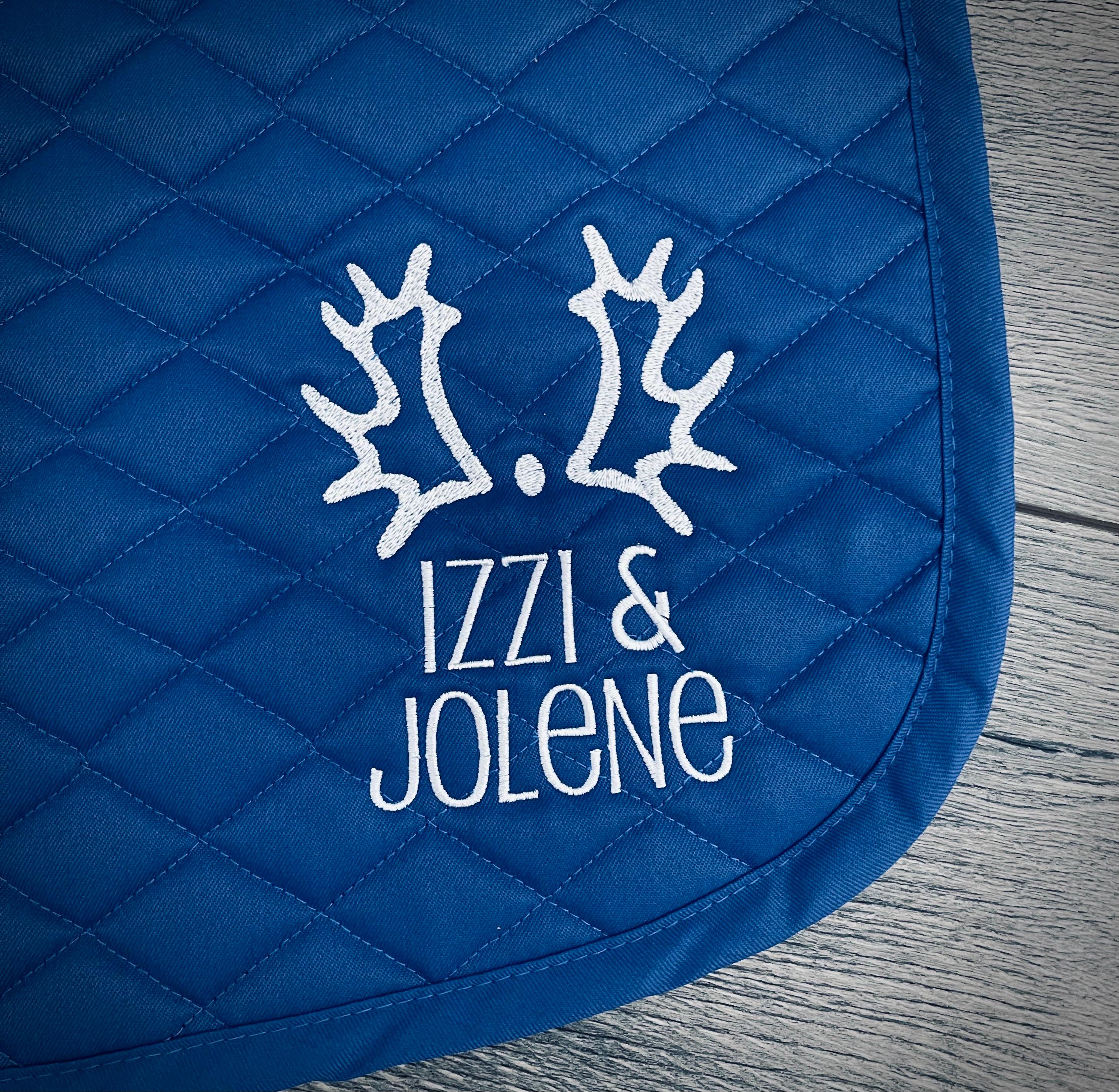 Breed Logo Custom Saddle Pad