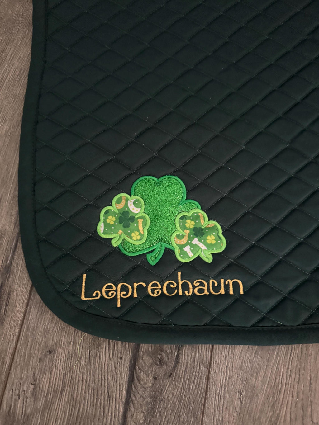 SHAMROCK - Saddle Pad St. Patrick's Day