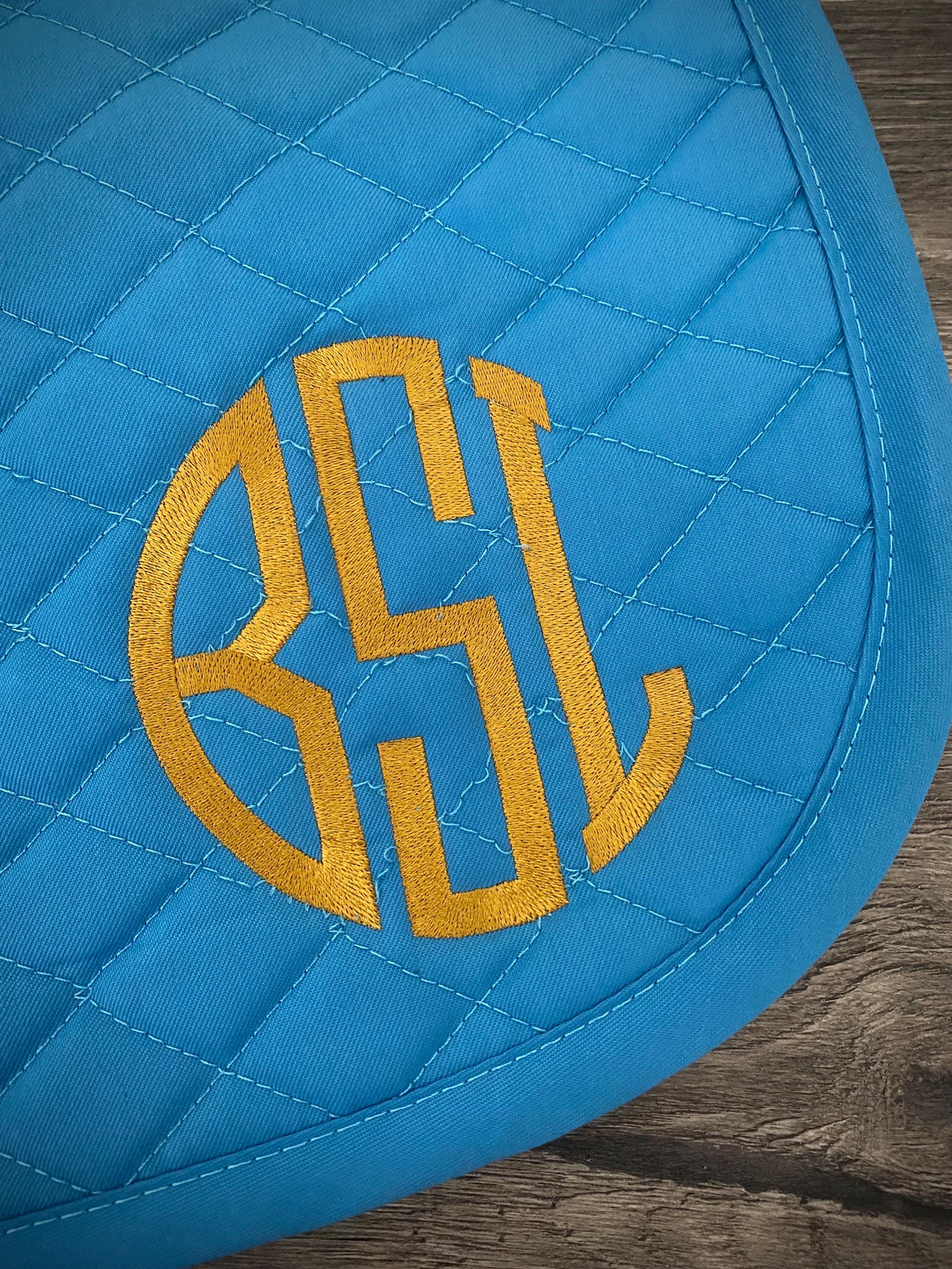 Circle Monogram Saddle Pad
