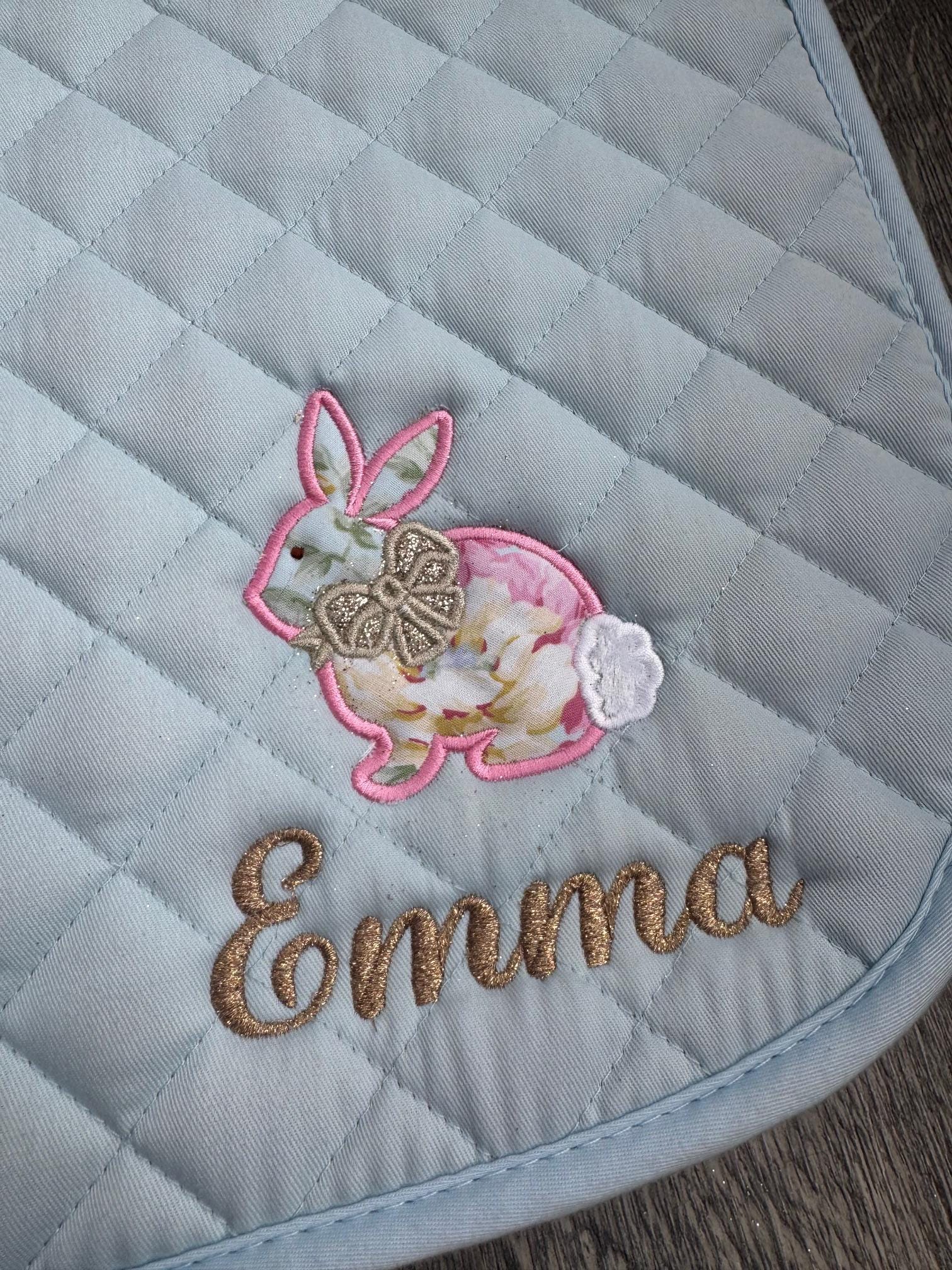 BUNNY - Saddle Pad Easter Spring