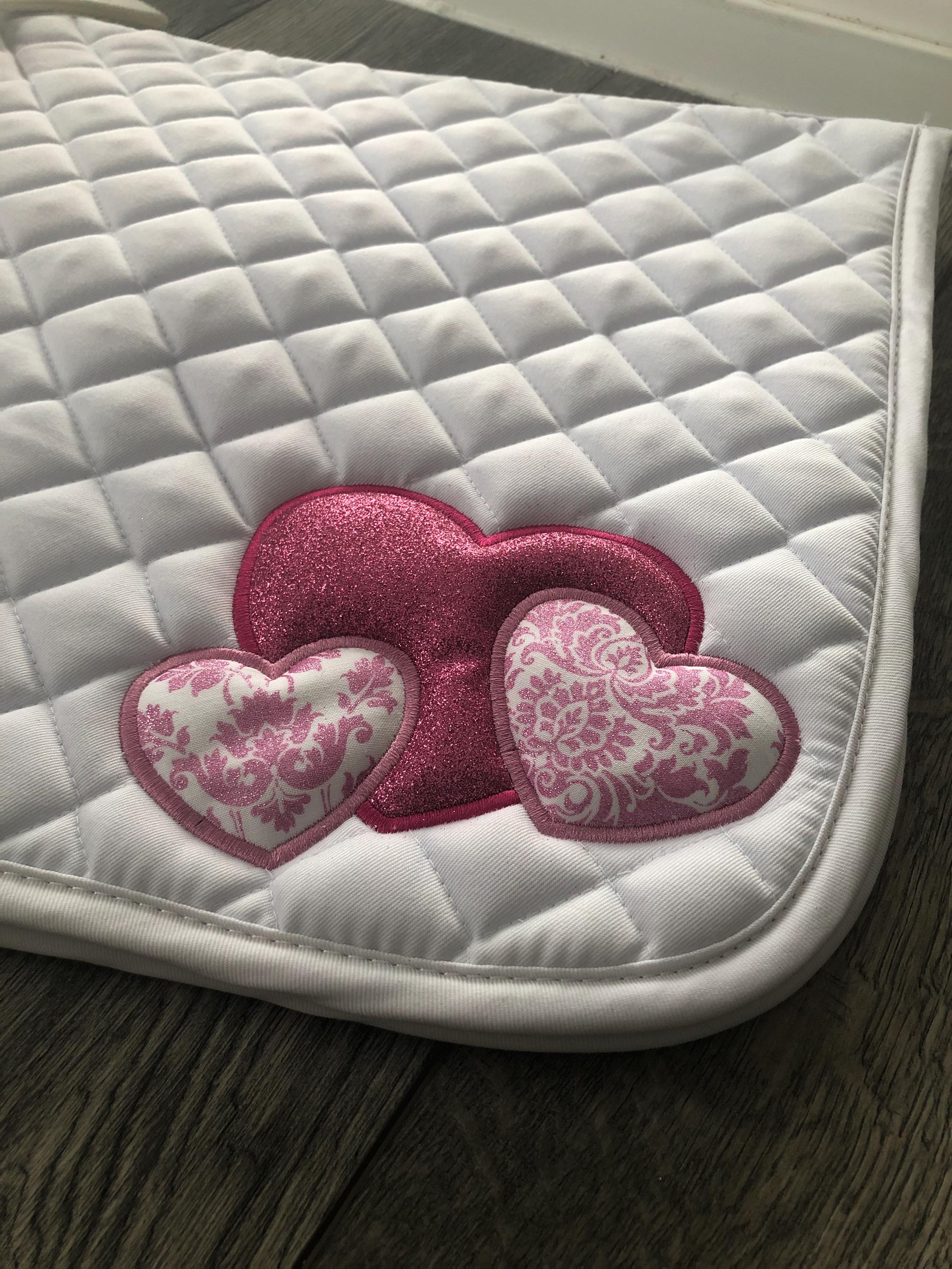 HEARTS - Saddle Pad Valentines Day