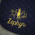 Eventing Custom Name Saddle Pad